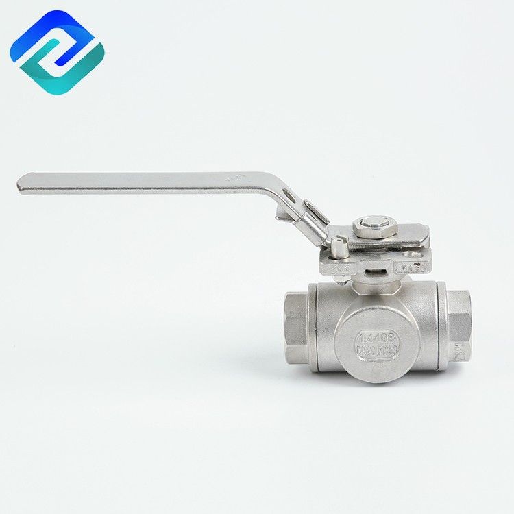 Stainless Steel 3-Way Ball Valve