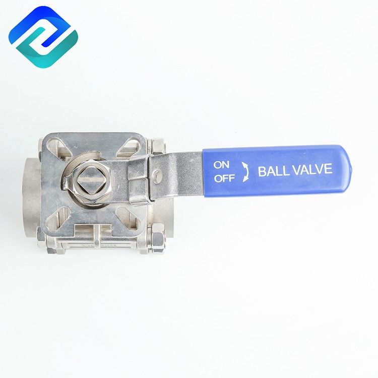 1000 wog cf8m stainless steel 3 PC  ball valve