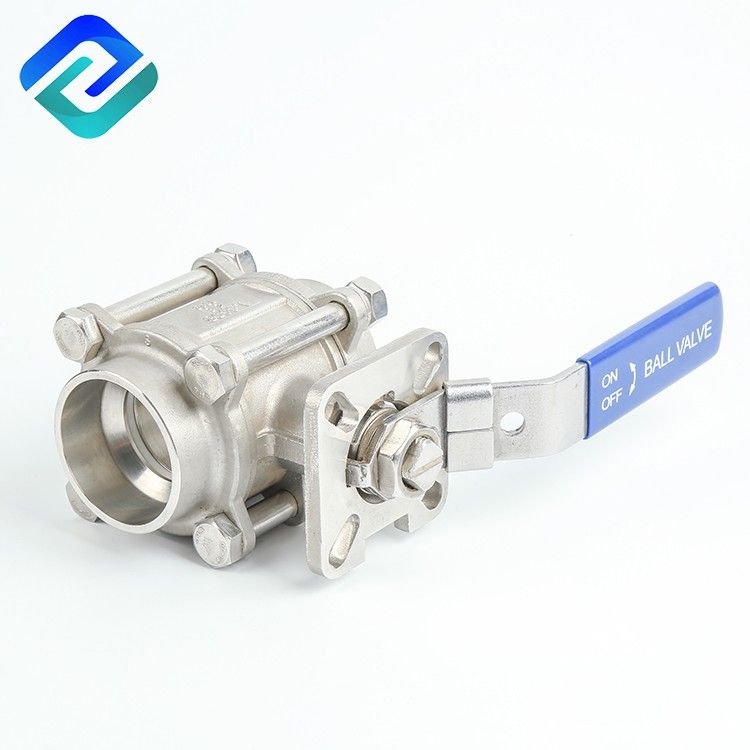 1000 Wog Cf8m Stainless Steel 3 PC Ball Valve Wholesaler